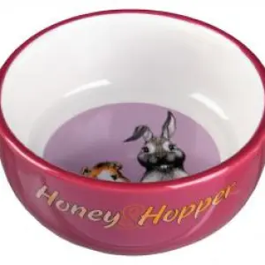 Миска керамическая с рисунком "Honey & Hopper", 250мл/11см