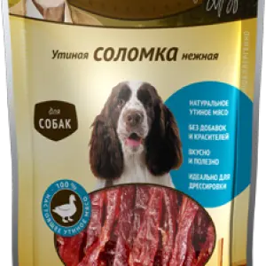 Деревенские лакомства для собак "Утиная соломка нежная" 90г