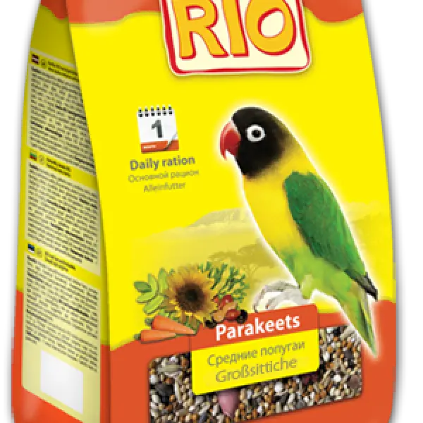 RIO. Корм для средних попугаев. Основной рацион 0,5кг