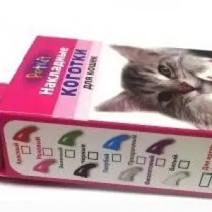 Коготки накладные для кошек, 20шт, размер L