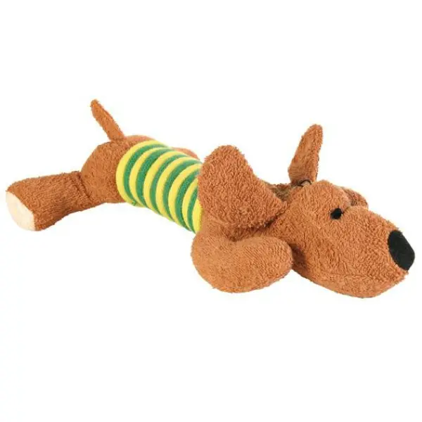 Игрушка "Собака", коричневая, 28см