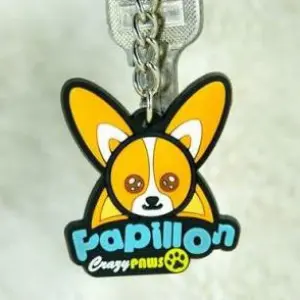 Брелок для ключей Crazy Paws Папильон