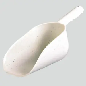 Совок сплошной для кошачьего туалета, малый, пластик