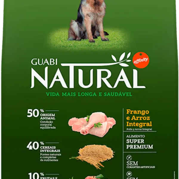 GUABI NATURAL ДЛЯ ПОЖИЛЫХ СОБАК СРЕДНИХ И КРУПНЫХ ПОРОД15кг