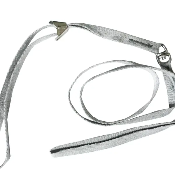 Ring C 12 - ринговка с прищепкой плоская, хлопковая 120 см. *12мм.