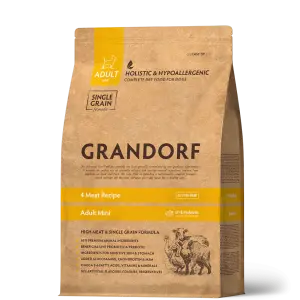 Grandorf  4 Вида мяса для мелких пород 3 кг