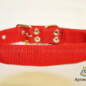 Ошейник Зооник стропа 38-50см 25мм (двойная)