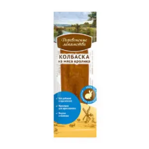 Деревенские лакомства для собак "Мини колбаски из мяса кролика" 8г