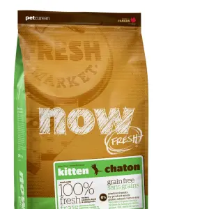 1,82кг NOW FRESH Беззерновой для Котят с Индейкой, Уткой и овощами (Fresh Grain Free Kitten Recipe)