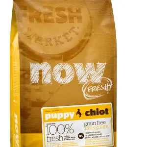 05,45кг NOW FRESH Беззерновой для Щенков с Индейкой, Уткой и овощами (Fresh Puppy Recipe Grain Free) 28/18