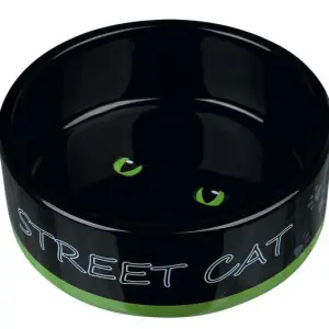 Миска керамическая Street Cat, 0.3 л/ф 12 см (в ассортименте)