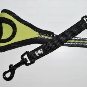 Hurtta Jogging Leash Хурта Поводок регулируемый светоотражающий светло-зеленый, 60-90см*20 мм