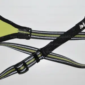 Hurtta Jogging Leash Хурта Поводок регулируемый светоотражающий светло-зеленый, 60-90см*20 мм