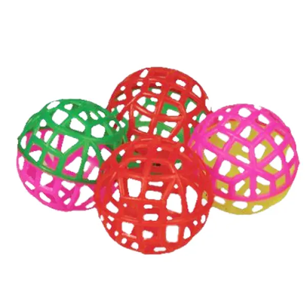 Игрушка "Погремушка" для кошки сетчатая с колокольчиком,1шт