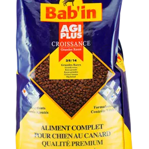 Bab'in Agi Plus  croissance  GR 29/14, утка и лосось 15кг