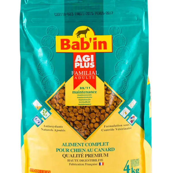 Bab'in Agi Plus Familial 22/11, утка 4кг
