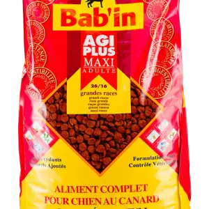 Bab'in Agi Plus Maxi 26/16,утка и лосось 15кг