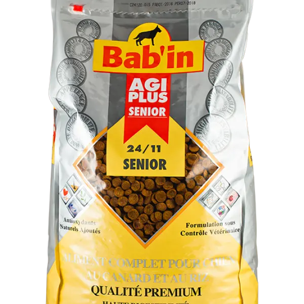 Bab'in Agi Plus  Senior 24/11,утка 15кг