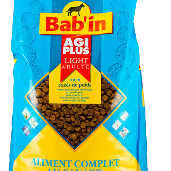 Bab'in Agi Plus Light 19/9,утка 15кг