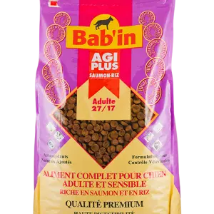 Bab'in Plus Saumon Riz 27/17,лосось и рис 15кг