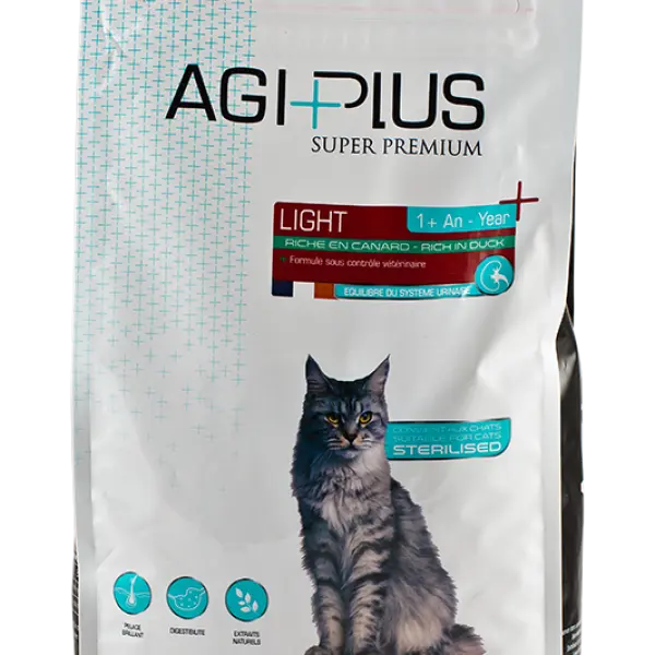 Bab'in Agi Plus Light Canard 35/08 с мясом Утки 2кг