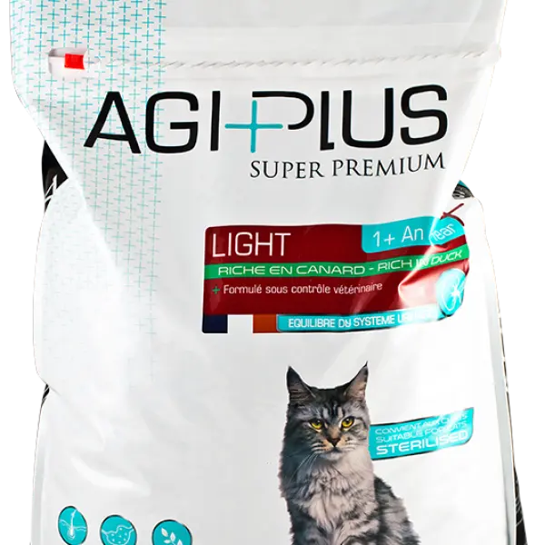 Bab'in Agi Plus Light Canard 35/08 с мясом Утки 10 кг
