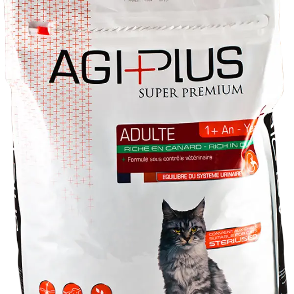 Bab'in Agi Plus Adulte Canard 35/17 с мясом Утки 10 кг