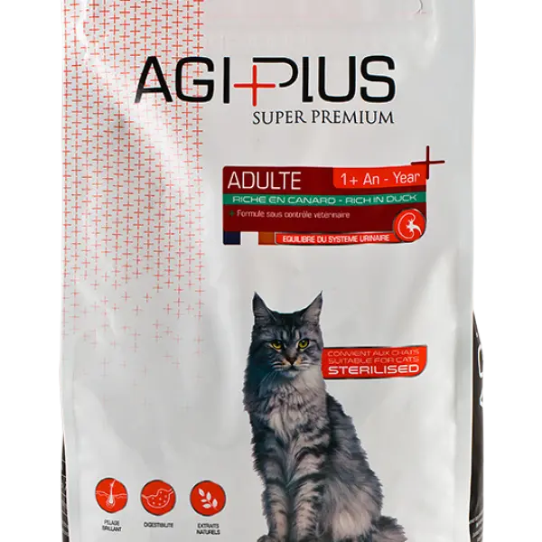 Bab'in Agi Plus Adulte Canard 35/17 с мясом Утки 2кг