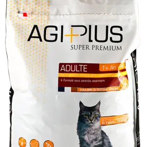 Bab'in Agi Plus Adult Poulet 27/17 с Курицей 10кг