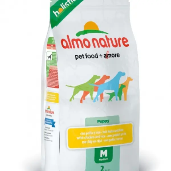 Корм Almo Nature для щенков всех пород с курицей, Medium Puppy&Chicken (02кг)