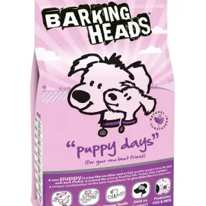 Корм Barking Heads для щенков с курицей, лососем и рисом "Щенячьи деньки" (02кг)