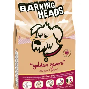 Корм Barking Heads корм для собак старше 7 лет с курицей и рисом "Золотые годы" 2кг