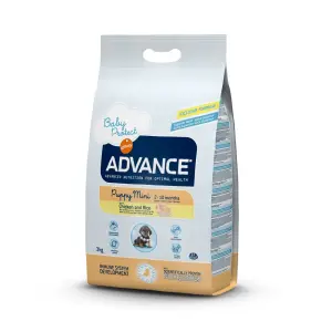 Корм Advance для щенков малых пород с курицей и рисом, Baby Protect Mini (03кг)