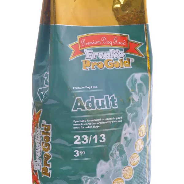 Корм Frank's ProGold для взрослых собак всех пород Adult 23/13, (15кг)