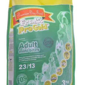 Корм Frank's ProGold для собак малых пород "Куриное барбекю" Adult Mini Bites 23/13, (03кг)