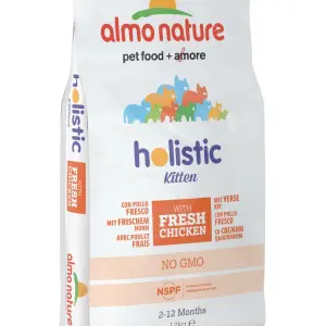 Корм Almo Nature для котят с курицей и коричневым рисом 12кг