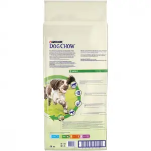 Dog Chow Adult для взрослых собак, курица 14кг