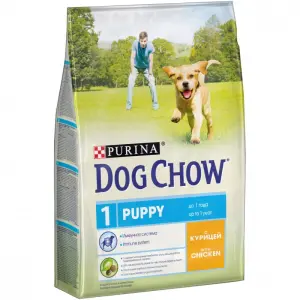 Dog Chow для щенков всех пород, курица 02,5кг