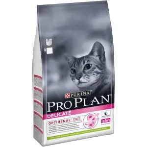Pro Plan Delicate для кошек с чувствительным пищеварением, ягненок 01,5кг
