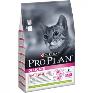Pro Plan Delicate для кошек с чувствительным пищеварением, ягненок 3кг