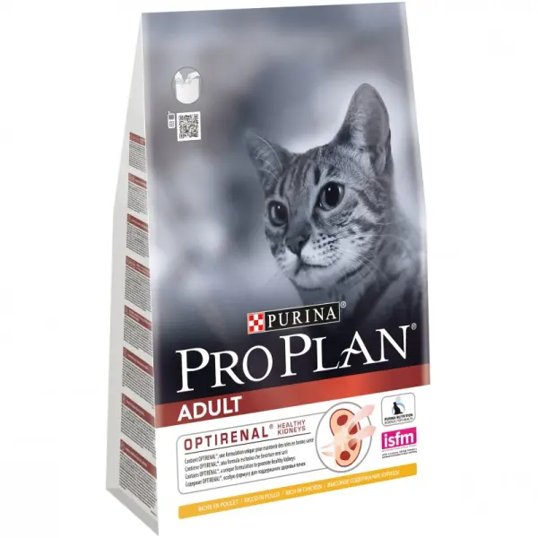 Pro Plan Adult для взрослых кошек, курица 3кг