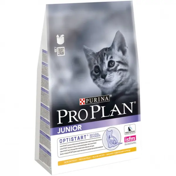 Pro Plan Junior для котят, курица 3кг