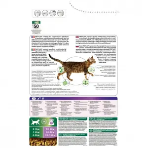 Pro Plan для стерилизованных кошек и кастрированных котов, индейка 3кг
