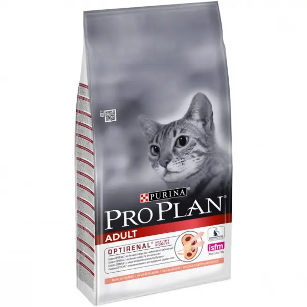 Pro Plan Adult для взрослых кошек, лосось 10кг