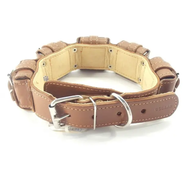 COLLAR Ошейник с утяжелителями №1 5*450гр. коричневый