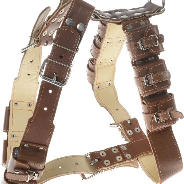 COLLAR Шлея с утяжелителями №1 10*450гр.  коричневый