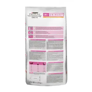 Pro Plan Veterinary Diets UR Urinary для кошек с болезнями нижних отделов мочевыводящих путей, курица 01,5кг