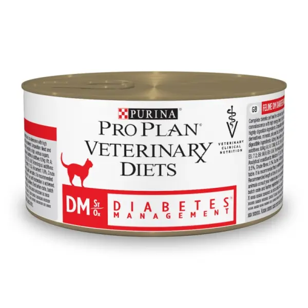 Консервы Pro Plan Veterinary Diets DM для кошек с диабетом, 195 г