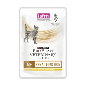 Консервы Purina Pro Plan Veterinary Diets NF для кошек с патологией почек, курица, пауч, 10шт*85 г