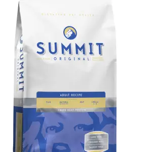 12,7кг Корм Summit для собак три вида мяса c цыпленком, лососем и ягненком, Original Three Meat, Adult Recipe DF